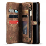 CaseMe Samsung Galaxy S22 Fodral 008 Series Löstagbart Skal Brun