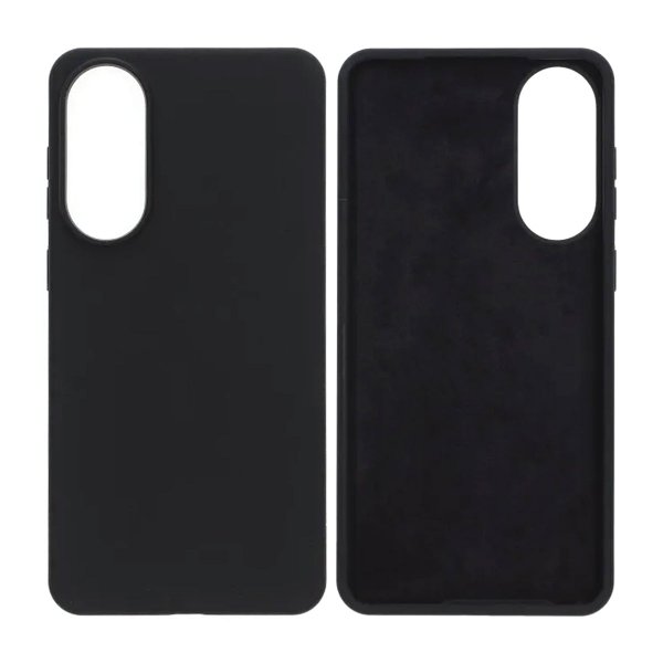 Rvelon Samsung Galaxy S25 Edge Skal Silikon Svart