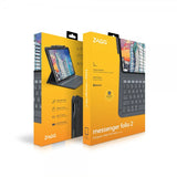 ZAGG iPad 10.9 (gen 10)/iPad 11 (A16) Fodral med tangentbord Messenger Folio 2 Nordic Layout Charcoal