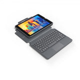 ZAGG iPad 10.2 Fodral med tangentbord Pro Keys with Trackpad Nordic Svart Grå