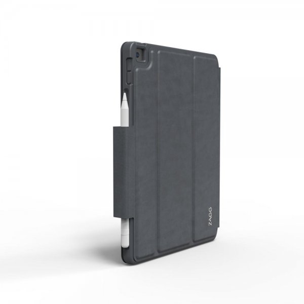 ZAGG iPad 10.2 Fodral med tangentbord Pro Keys with Trackpad Nordic Svart Grå