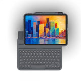 ZAGG iPad 10.9 (gen 10)/iPad 11 (A16) Fodral med tangentbord Pro Keys Svart Grå