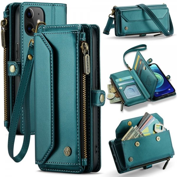 CaseMe iPhone 12/iPhone 12 Pro Fodral C36 Series Grön