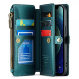 CaseMe iPhone 12/iPhone 12 Pro Fodral C36 Series Grön