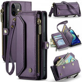 CaseMe iPhone 12/iPhone 12 Pro Fodral C36 Series Lila