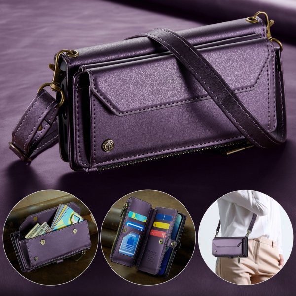 CaseMe iPhone 12/iPhone 12 Pro Fodral C36 Series Lila