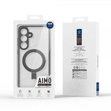 Dux Ducis Samsung Galaxy S25 Skal Aimo Series MagSafe Kickstand Svart