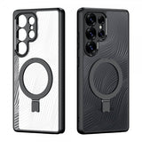 Dux Ducis Samsung Galaxy S25 Ultra Skal Aimo Series MagSafe Kickstand Svart