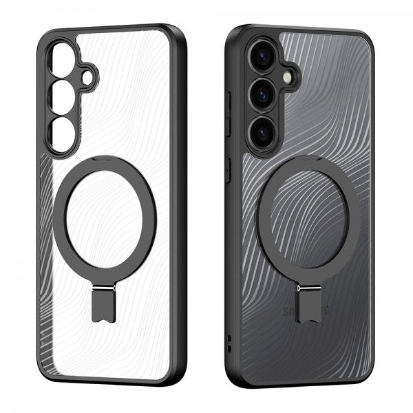 Dux Ducis Samsung Galaxy S25 Plus Skal Aimo Series MagSafe Kickstand Svart