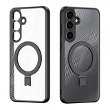 Dux Ducis Samsung Galaxy S25 Plus Skal Aimo Series MagSafe Kickstand Svart