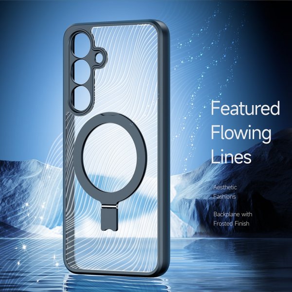 Dux Ducis Samsung Galaxy S25 Plus Skal Aimo Series MagSafe Kickstand Svart