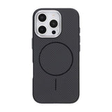 iPhone 16 Pro Skal Kolfibermönster MagSafe Svart