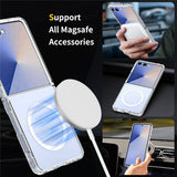 Nordic Covers Samsung Galaxy Z Flip 7 Skal Feather Series MagSafe Transparent