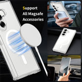 Nordic Covers Samsung Galaxy Z Fold 7 Skal Feather Series MagSafe Transparent