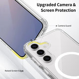 Nordic Covers Samsung Galaxy S24/Galaxy S25 Skal Feather Series MagSafe Transparent