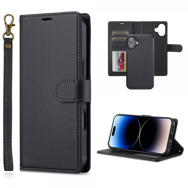 Nordic Covers iPhone 17 Fodral med avtagbart MagSafe-skal Raven Black