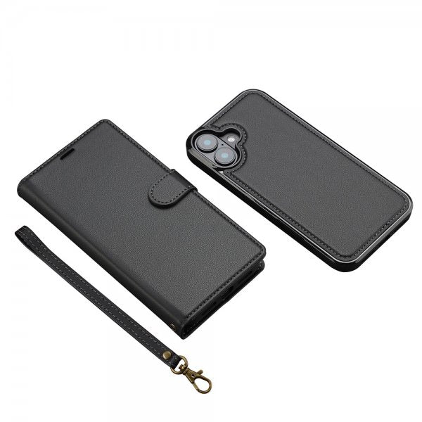 Nordic Covers iPhone 17 Fodral med avtagbart MagSafe-skal Raven Black