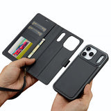 Nordic Covers iPhone 17 Pro Max Fodral med avtagbart MagSafe-skal Raven Black