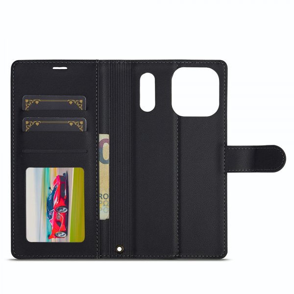 Nordic Covers iPhone 17 Pro Fodral med avtagbart MagSafe-skal Raven Black