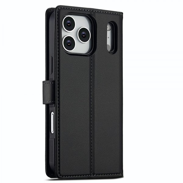 Nordic Covers iPhone 17 Pro Max Fodral med avtagbart MagSafe-skal Raven Black