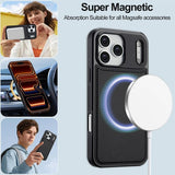 Nordic Covers iPhone 17 Pro Max Fodral med avtagbart MagSafe-skal Raven Black