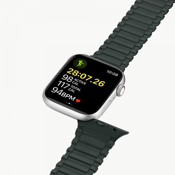 Dux Ducis Apple Watch 38/40/41/42mm Armband Armor Grön