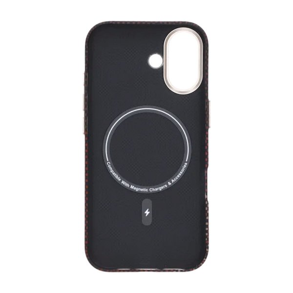 iPhone 17 Skal Aramidfiber MagSafe Röd