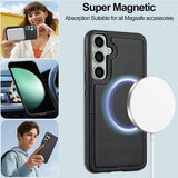 Nordic Covers Samsung Galaxy S25 FE Fodral med avtagbart MagSafe-skal Raven Black
