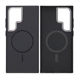 Samsung Galaxy S24 Ultra Skal Kolfibermönster MagSafe Svart