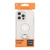 iPhone 15 Pro Max Skal Ringstativ MagSafe Transparent