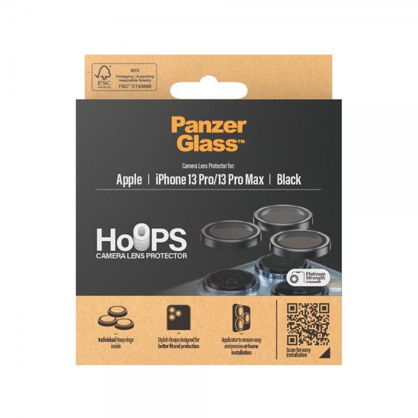 PanzerGlass iPhone 13 Pro/iPhone 13 Pro Max Kameraskydd Hoops