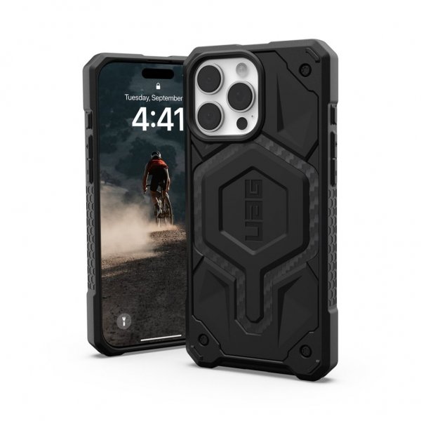 Urban Armor Gear (UAG) iPhone 16 Pro Max Skal Monarch Pro MagSafe Carbon Fiber