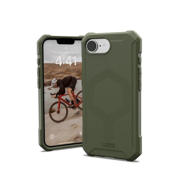 Urban Armor Gear (UAG) iPhone 16e/17e Skal Essential Armor MagSafe Olive Drab