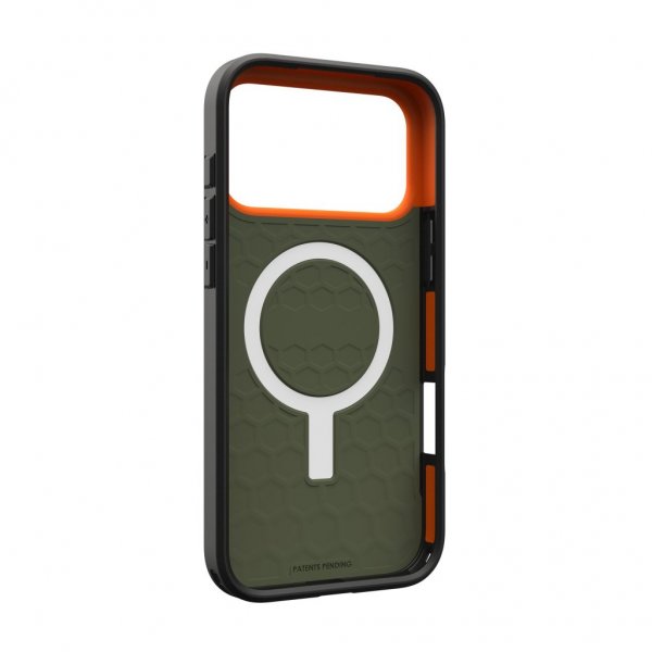 Urban Armor Gear (UAG) iPhone 17 Pro Max Skal Civilian MagSafe Olive/Orange