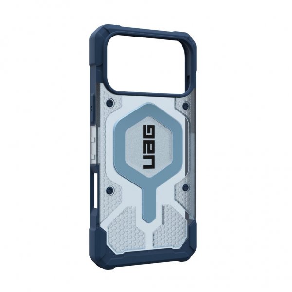 Urban Armor Gear (UAG) iPhone 17 Pro Max Skal Pathfinder Clear + Lanyard Blå