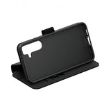 CARE by PanzerGlass Samsung Galaxy S24 FE Fodral Wallet Kickstand Svart