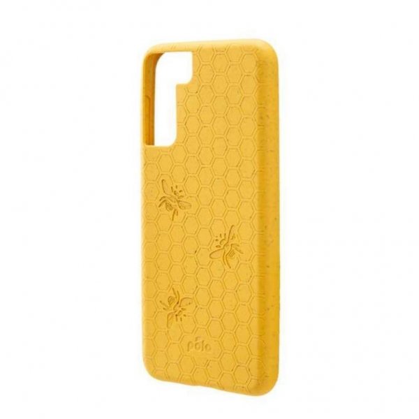 Pela Samsung Galaxy S21 Plus Skal Honey Bee Edition Gul