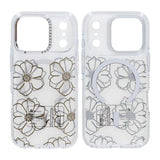 iPhone 17 Pro Max Skal Mönster MagSafe Blommor