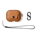 Twelve South AirSnap Pro Skal till AirPods Pro Cognac