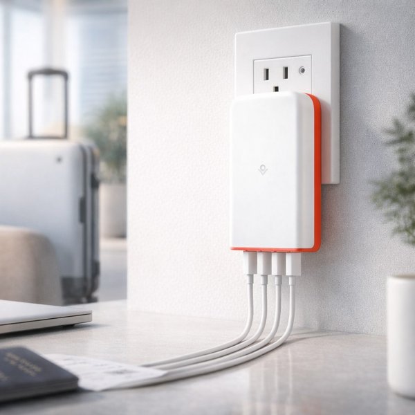 Twelve South PlugBug Travel 120W Reseladdare Vit