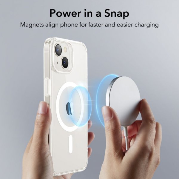 ESR iPhone 13/iPhone 14 Skal Classic Hybrid HaloLock Transparent