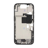 Mittenram med smådelar för iPhone 16 Pro - Svart Titan OEM