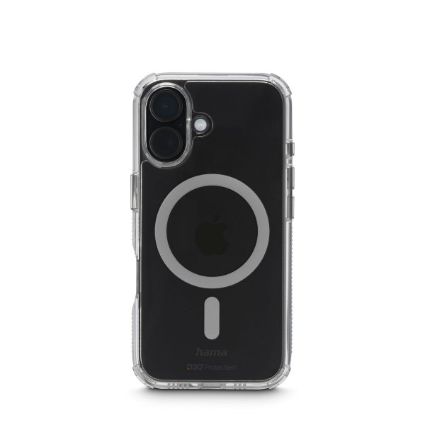 Hama iPhone 16 Skal Extreme Protect MagLine Transparent