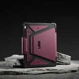 Urban Armor Gear (UAG) iPad Air 13 (M2/M3/M4) Fodral Metropolis SE Bordeaux