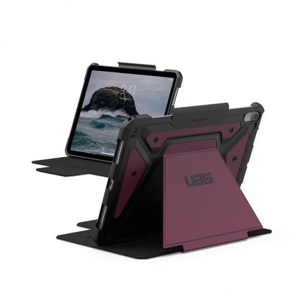 Urban Armor Gear (UAG) iPad Air 11 (M2/M3/M4) Fodral Metropolis SE Bordeaux