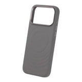iPhone 17 Pro Max Skal Silikon MagSafe Mörkgrå