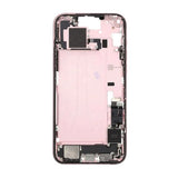Mittenram med smådelar för iPhone 15 Plus - Rosa OEM