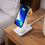 Twelve South Trådlös Laddare HiRise Three MagSafe Vit