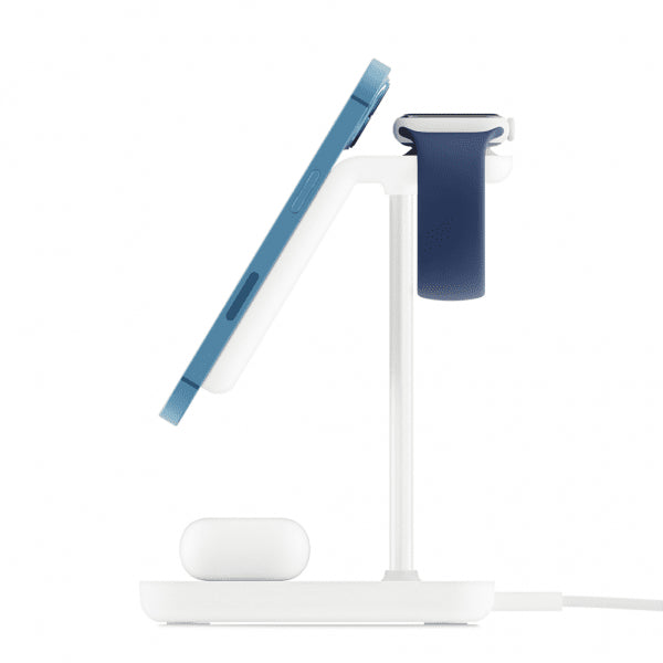Twelve South Trådlös Laddare HiRise Three MagSafe Vit