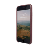 Twelve South iPhone 7 Plus/iPhone 8 Plus Skal Relaxed Leather Kortfack Marsala